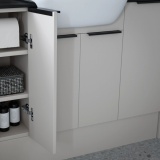 Apex Matt Black 200mm Over Handle Lifestyle 2